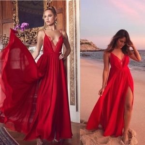 x revolve justin gown